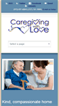 Mobile Screenshot of caregivingwithlove.com